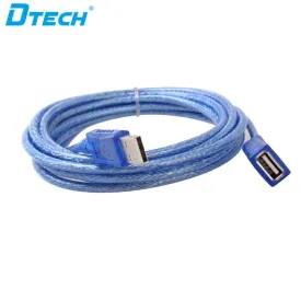 DTECH USB Extension Cable 5 Meter High Speed Male to Female Data Transfer Wire for PC Laptop and Gaming
